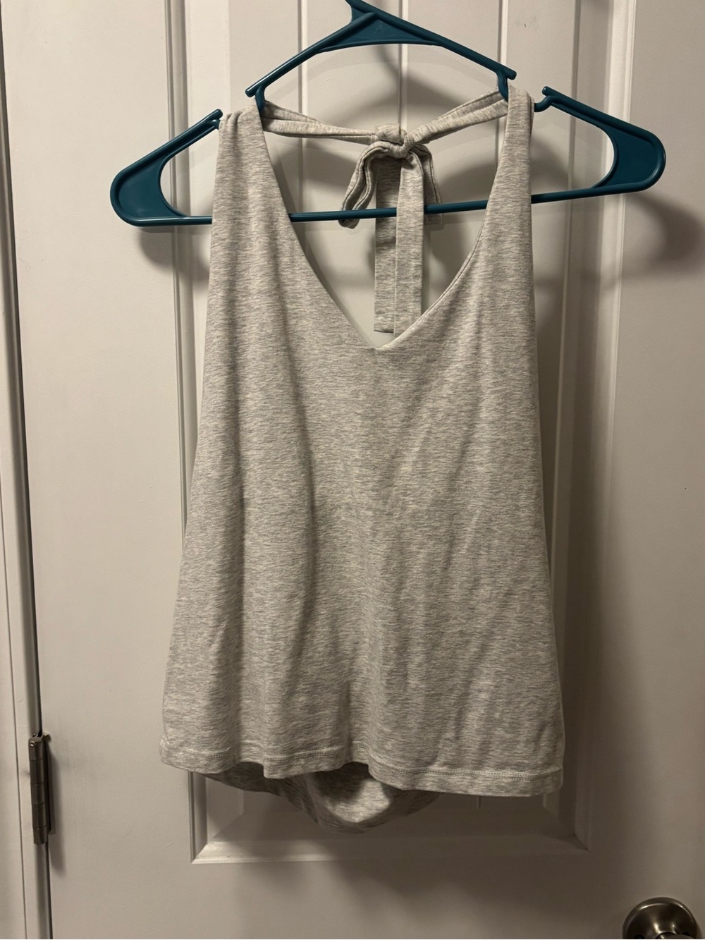 Hollister Light Heather Gray halter tank